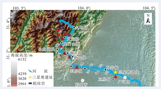 成都理工大学教授王运生：三星堆玉石器可能来自彭州大宝山地区(玉石科普) | 玉石科普